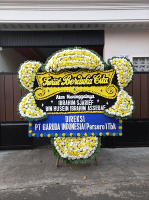 Papan Bunga Duka di Mujur